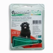 Краплі Boehringer Ingelheim Фронтлайн Комбо від бліх і кліщів для собак, XL, 40-60 кг