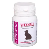 Кормовая добавка VitamAll с пивными дрожжами и чесноком, для котов, 100 табл/50 г