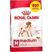 Сухий корм Royal Canin Medium Adult для дорослих собак середніх порід, 3.2 кг + 800 г