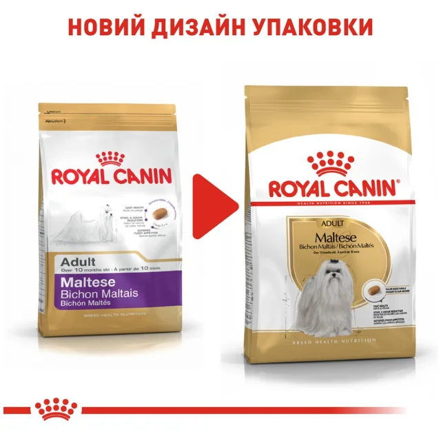 Сухий корм Royal Canin Maltese Adult для мальтійської болонки, 500 г