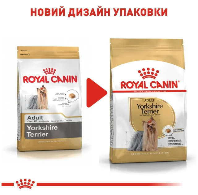 Сухий корм Royal Canin Yorkshire Terrier Adult для йоркширського тер'єра, 7.5 кг