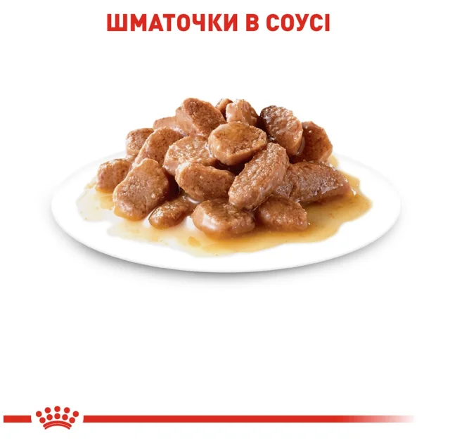 Вологий корм Royal Canin Instinctive для кішок, шматочки в соусі, 85 г