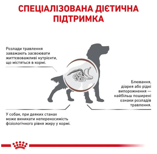 Сухий корм Royal Canin Gastro Intestinal Low Fat при порушеннях травлення у собак, 12 кг