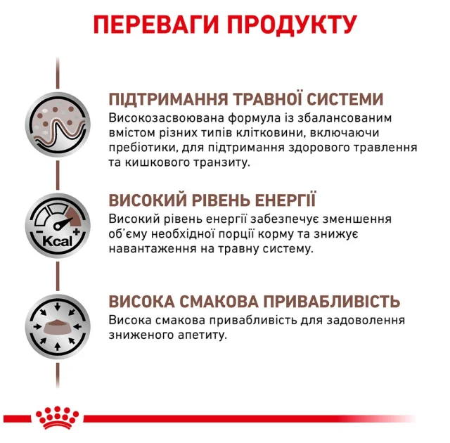 Сухий корм Royal Canin Gastro Intestinal при порушеннях травлення у кішок, 2 кг