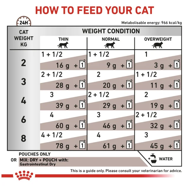 Вологий корм Royal Canin Gastro Intestinal при порушеннях травлення у кішок, 85 г