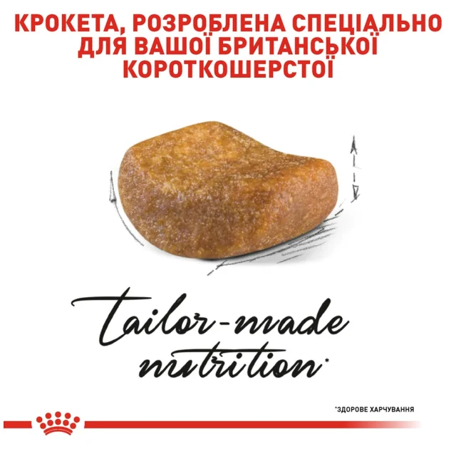 Сухой корм Royal Canin British Shorthair Adult для британских короткошерстных кошек, 2 кг