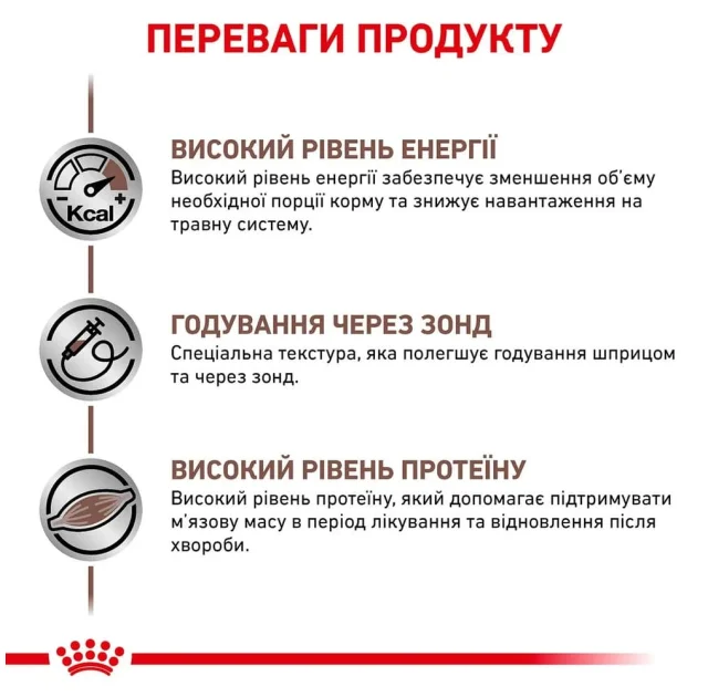 Влажный корм Royal Canin Recovery для кошек и собак в период восстановления после болезни, 195 г