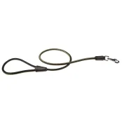 Поводок из эко-кожи Ferplast Derby G10/110 Black для собак, 10 мм, 110 см