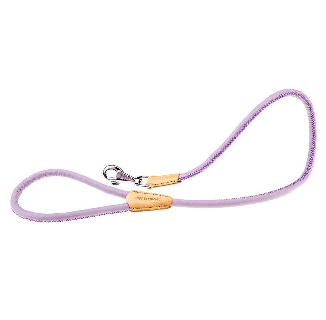 Поводок из эко-кожи Ferplast Derby G12/110 Purple для собак, 12 мм, 110 см