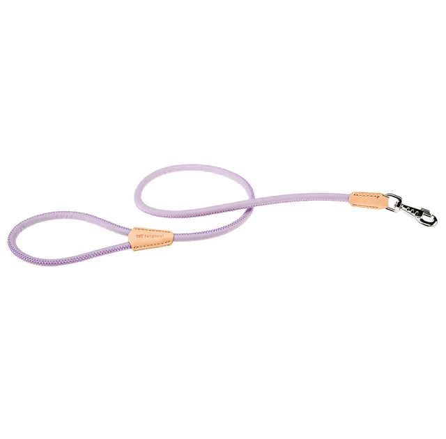 Поводок из эко-кожи Ferplast Derby G7/110 Purple для собак, 7 мм, 110 см