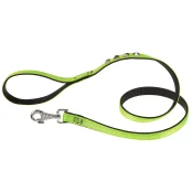 Нейлоновый поводок Ferplast Dual Pyramids G20/120 Green-Black для собак, 20 мм, 120 см