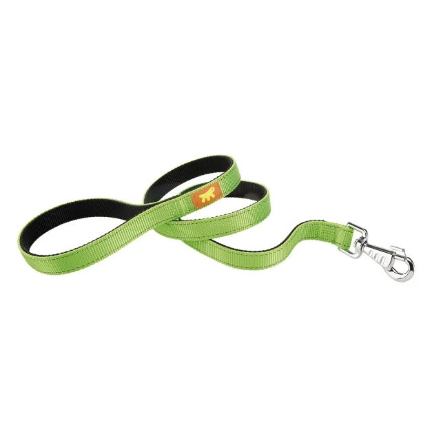 Нейлоновый поводок Ferplast Dual G25/110 Colours Green для собак, 25 мм, 110 см