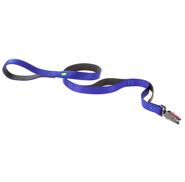 Поводок Ferplast Dual Matic G15/120 Black-Blue для собак с автоматическим защелкиванием, 15 мм, 120 см