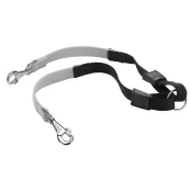 Регульована сворка до повідців Ferplast Elastic Twin для собак, 25 мм, 49 ÷ 59 см