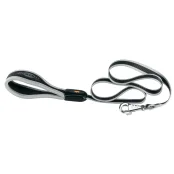 Поводок Ferplast Ergocomfort G15/120 Grey для собак с эргономичной ручкой на подкладке, 15 мм, 120 см