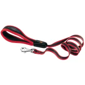 Поводок Ferplast Ergocomfort G15/120 Red для собак с эргономичной ручкой на подкладке, 15 мм, 120 см