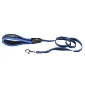 Поводок Ferplast Ergocomfort G25/120 Blue для собак с эргономичной ручкой на подкладке, 25 мм, 120 см