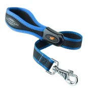 Поводок Ferplast Ergocomfort GM25/55 Blue для собак с эргономичной ручкой на подкладке, 25 мм, 5 см