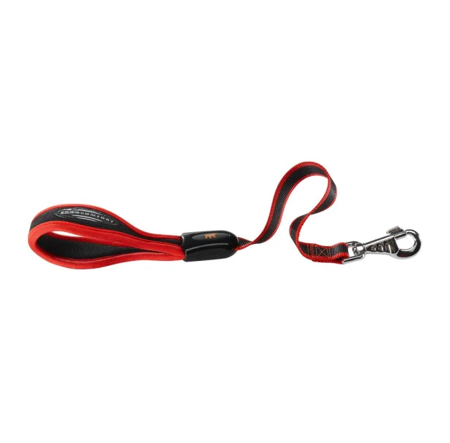 Поводок Ferplast Ergocomfort GM25/55 Red для собак с эргономичной ручкой на подкладке, 25 мм, 5 см