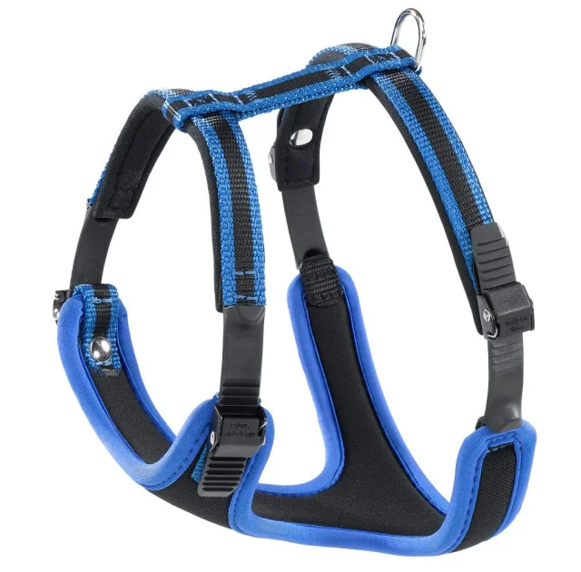 Шлейка Ferplast Ergocomfort P M Blue для собак, A: 37÷47 см, B: 55÷65 см