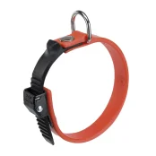 Эластичный ошейник с системой регулировки Ferplast Ergoflex C15/22 Orange для собак, A: 18÷22 см, B: 15 мм