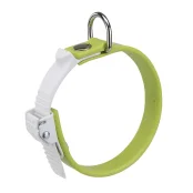 Эластичный ошейник с системой регулировки Ferplast Ergoflex C15/22 Green для собак, A: 18÷22 см, B: 15 мм