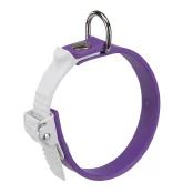 Эластичный ошейник с системой регулировки Ferplast Ergoflex C15/22 Purple для собак, A: 18÷22 см, B: 15 мм