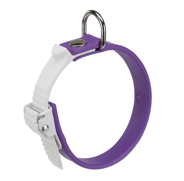 Еластичний нашийник з системою мікрорегулюванням Ferplast Ergoflex C15 / 25 Purple для собак