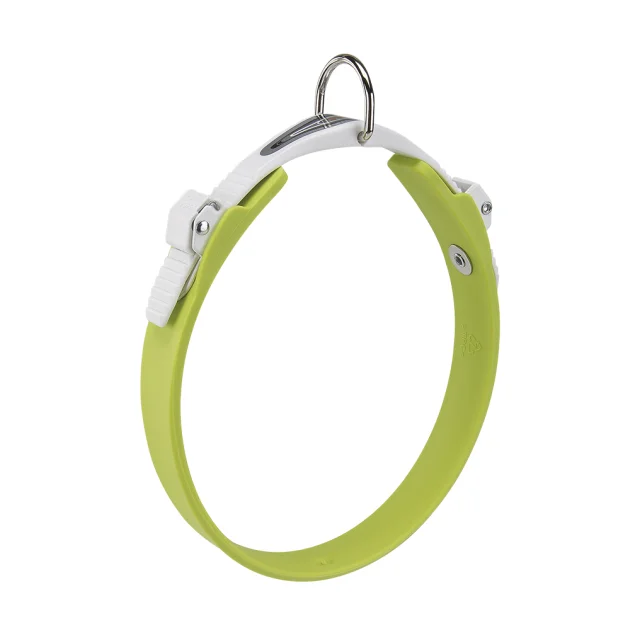 Еластичний нашийник з системою мікрорегулюванням Ferplast Ergoflex C22 / 42 Green для собак