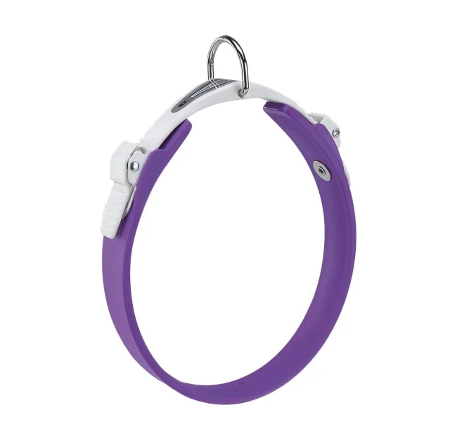 Еластичний нашийник з системою мікрорегулюванням Ferplast Ergoflex C28 / 51 Purple для собак