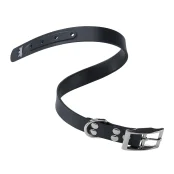 Еластичний нашийник Ferplast Ergoflex CF24 / 53 Black з гуми для собак, A: 45 ÷ 53 см, B: 24 мм