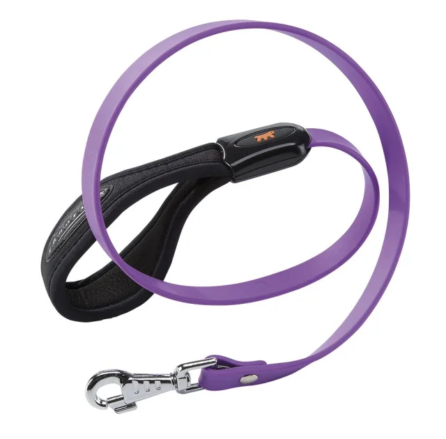 Эластичный поводок с эргономичной ручкой Ferplast Ergoflex G18/110 Purple для собак, 18 мм, 110 см