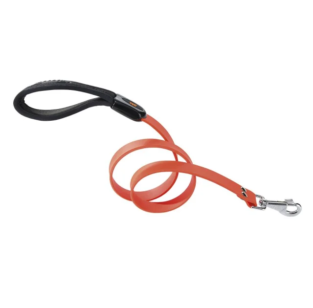 Эластичный поводок с эргономичной ручкой Ferplast Ergoflex G25/110 Orange для собак, 25 мм, 110 см