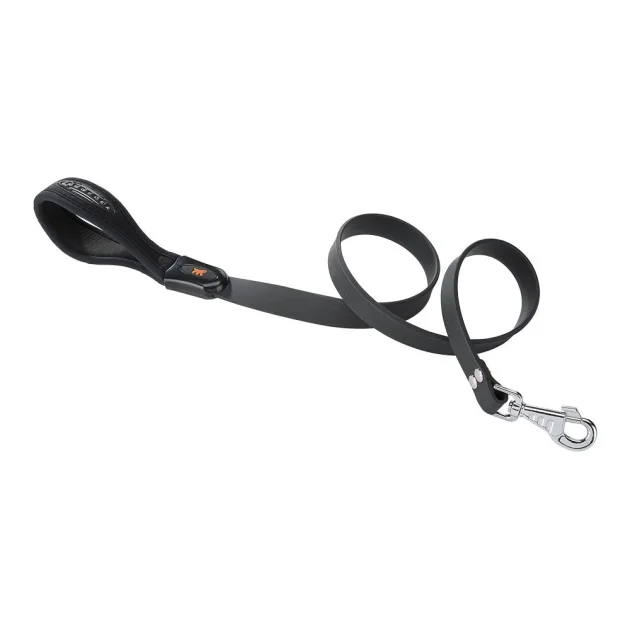Эластичный поводок с эргономичной ручкой Ferplast Ergoflex G25/110 Black для собак, 25 мм, 110 см