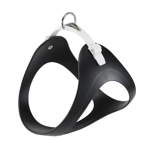 Эластичная шлейка Ferplast Ergoflex L Black для собак с системой микрорегулировки, A: 53÷61 см, B: 57÷65 см