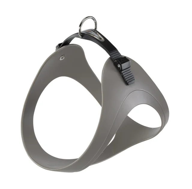 Эластичная шлейка Ferplast Ergoflex L Grey для собак с системой микрорегулировки, A: 53÷61 см, B: 57÷65 см