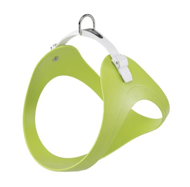 Эластичная шлейка Ferplast Ergoflex L Green для собак с системой микрорегулировки, A: 53÷61 см, B: 57÷65 см