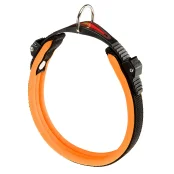 Нашийник на м'якій підкладці Ferplast Ergofluo C15 / 33 Orange для собак, A: 25 ÷ 33 см, B: 15 мм
