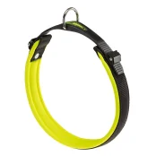 Нашийник на м'якій підкладці Ferplast Ergofluo C25 / 51 Yellow для собак, A: 43 ÷ 51 см, B: 25 мм