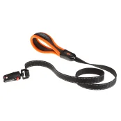Поводок Ferplast Ergofluo Matic G20/120 Orange для собак с автоматическим карабином, 20 мм, 120 см