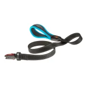 Поводок Ferplast Ergofluo Matic G25/120 Blue для собак с автоматическим карабином, 25 мм, 120 см