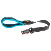 Поводок Ferplast Ergofluo Matic GM25/55 Blue для собак с автоматическим карабином, 25 мм, 55 см
