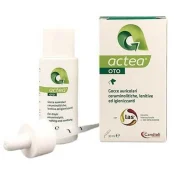 Краплі Candioli Actea Оto для лікування отитів у котів і собак, 30 мл