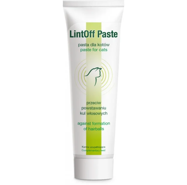 Паста Dolfos Lintoff Paste проти утворення грудок вовни в шлунку для котів, 100 г