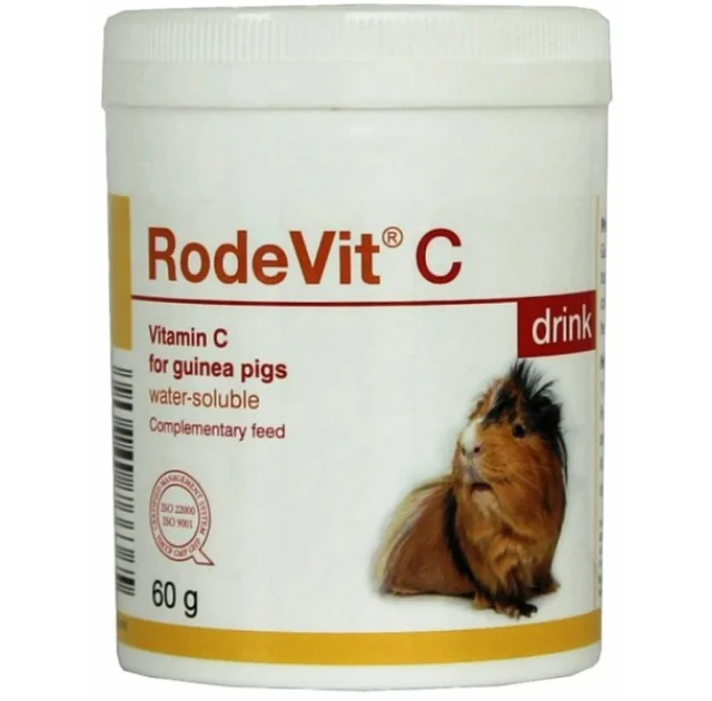 Харчова добавка Dolfos RodeVit C Drink для морських свинок, 60 г