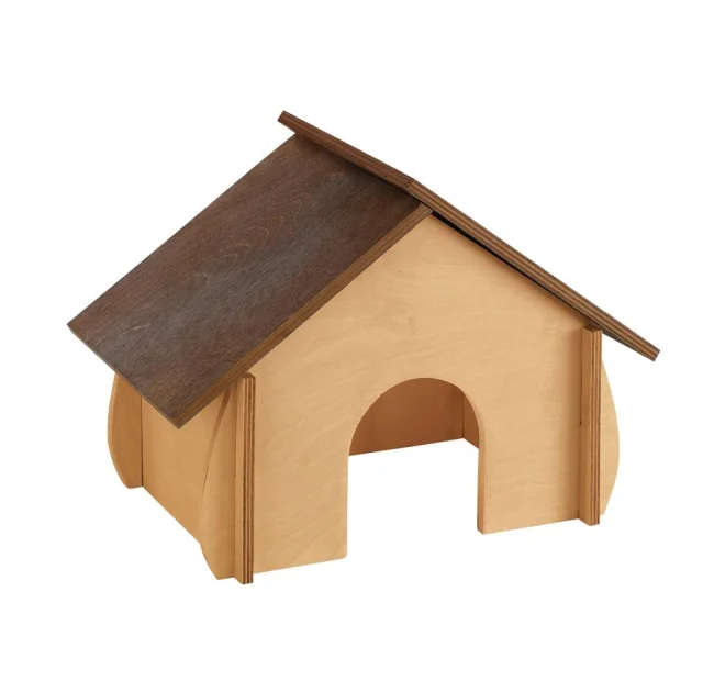 Деревянный домик Ferplast Sin 4649 Wood House Rodent для мелких животны