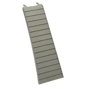 Пластиковая лесенка Ferplast FPI 4898 Ladder Corner Grey для хорьков, серая, 38,5x14x1,6 см