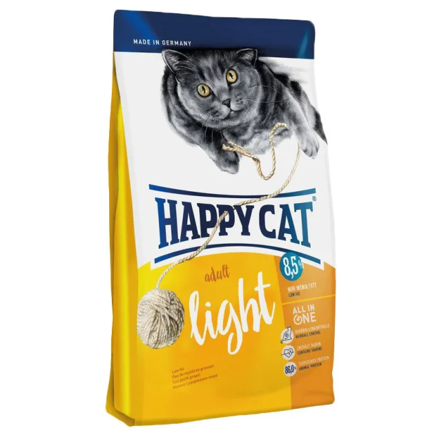 Сухий корм Happy Cat Supreme Adult Light для дорослих котів з надмірною вагою і схильних до повноти, 10 кг