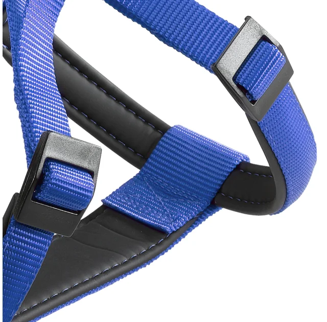 Нейлоновая шлейка Ferplast Daytona P Harness Small Blue для собак, A: 42÷48 см, B: 43÷52 см