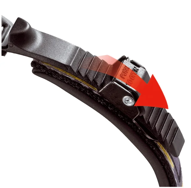 Нашийник Ferplast Ergocomfort C25 / 60 Red для собак з м'якою підкладкою і регулюванням, A: 52 ÷ 60 см, B: 25 мм